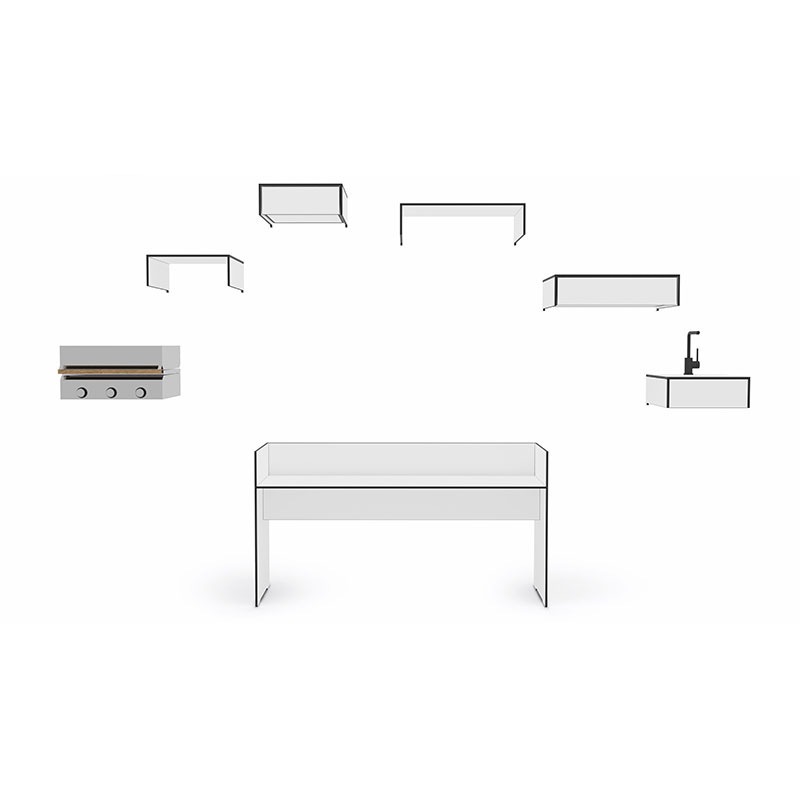 Conmoto SOLUS Kitchen Kombinationsmöglichkeiten