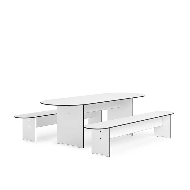 Conmoto RIVA ROUND Vario Tisch-Set