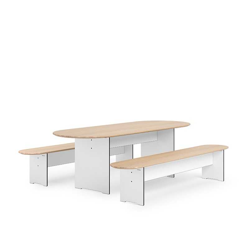 Conmoto RIVA ROUND Vario Tisch-Set, Indoor